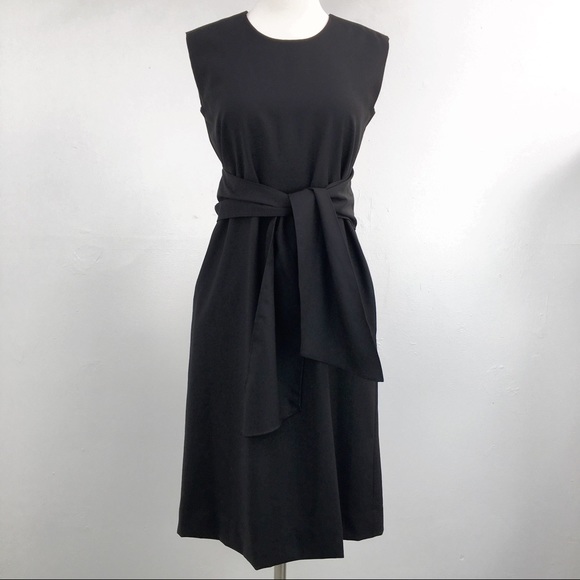 J. Crew Dresses & Skirts - J. CREW black shift dress 100% wool w/pockets